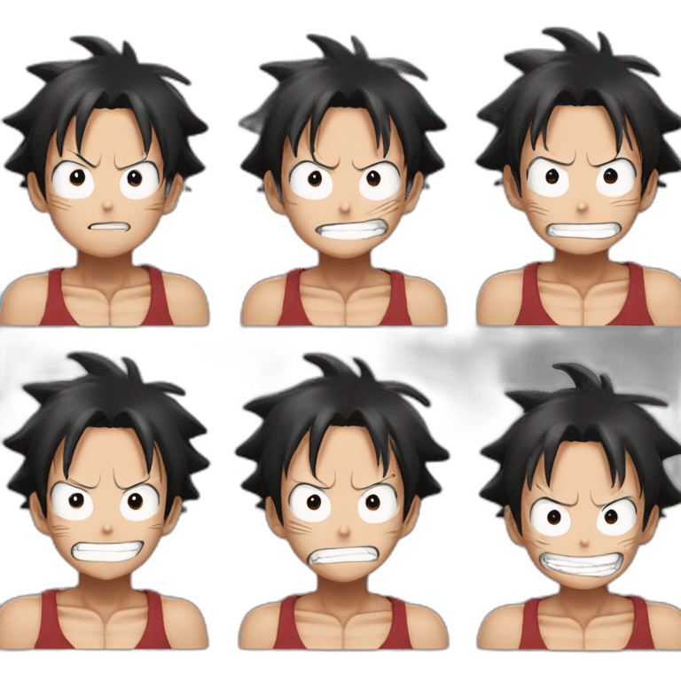 Luffy in gear second emoji