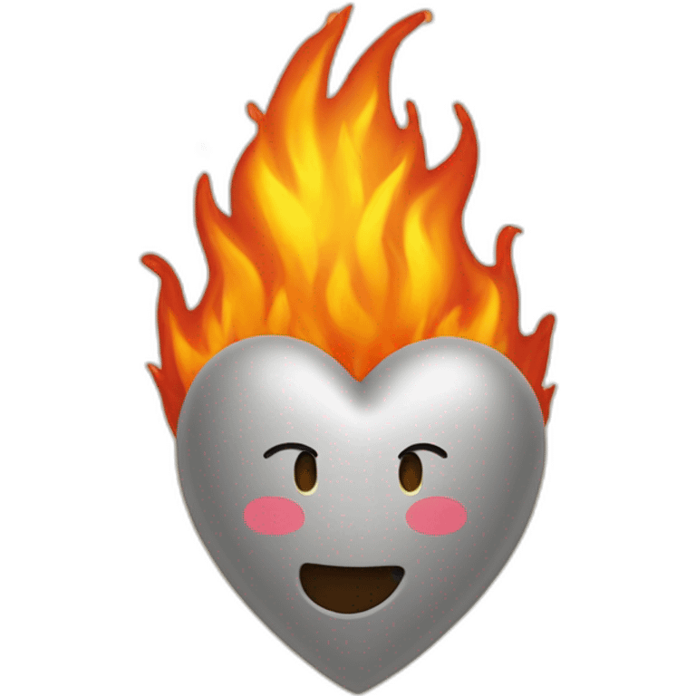 Coeur en feu emoji