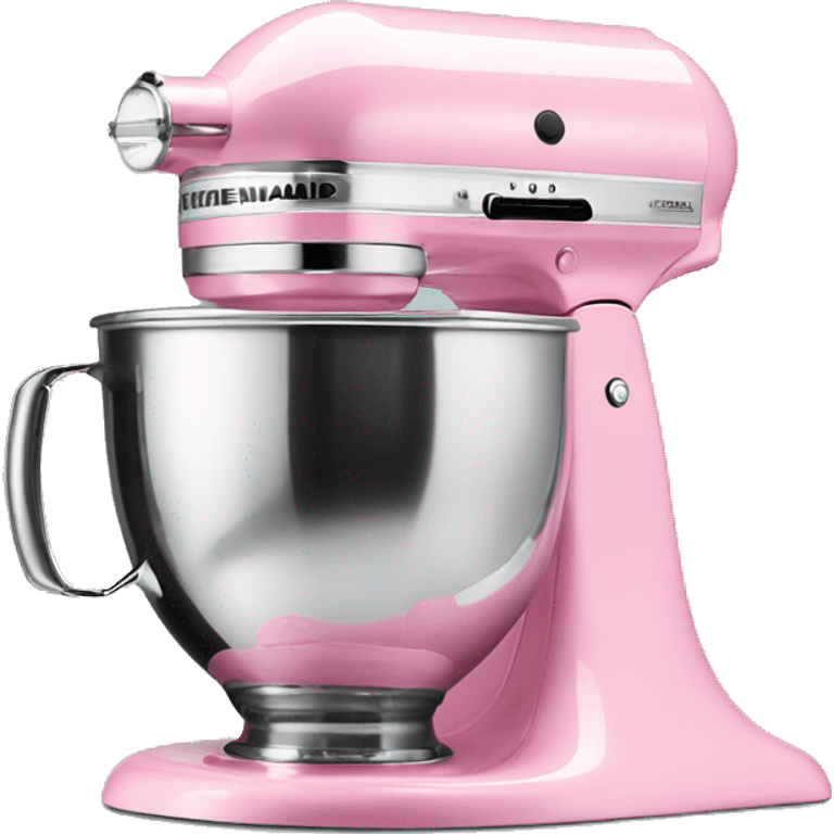 Realistic cotton candy colors kitchenaid mixer.  emoji