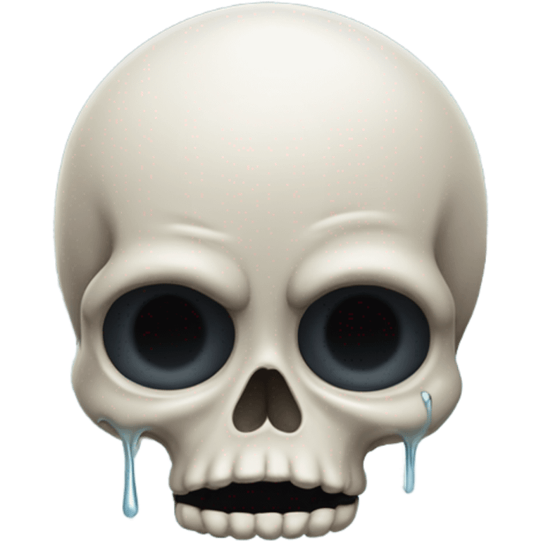 crying skull emoji