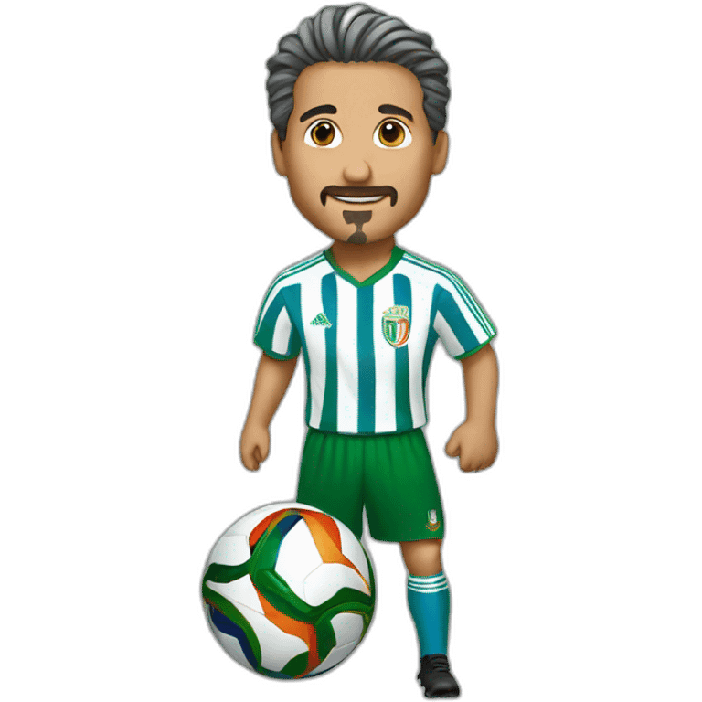 Baggio with world cup emoji