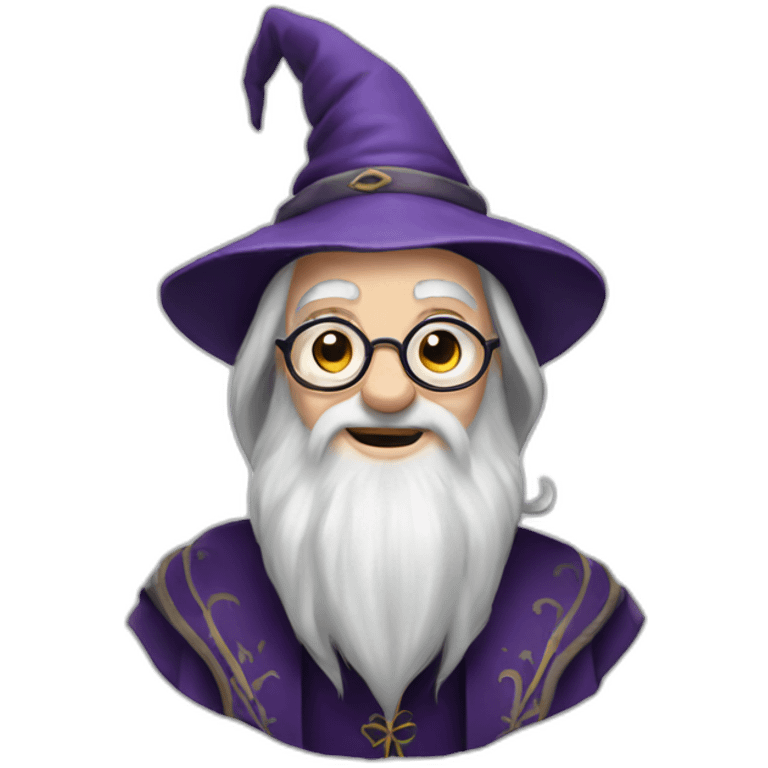 Dumbledore happy emoji