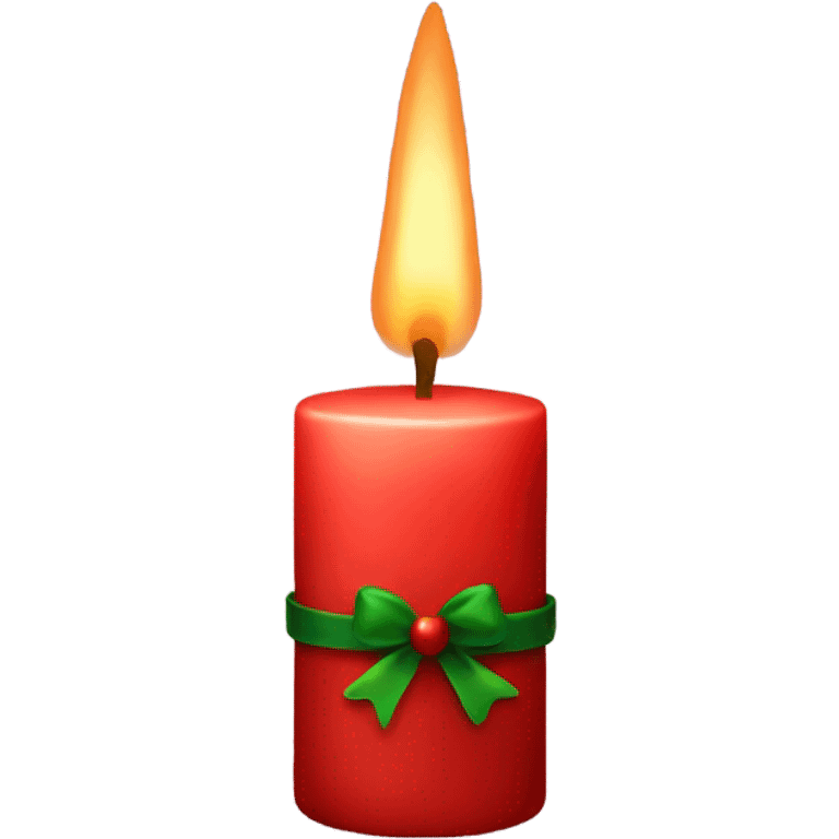 christmas candle  emoji