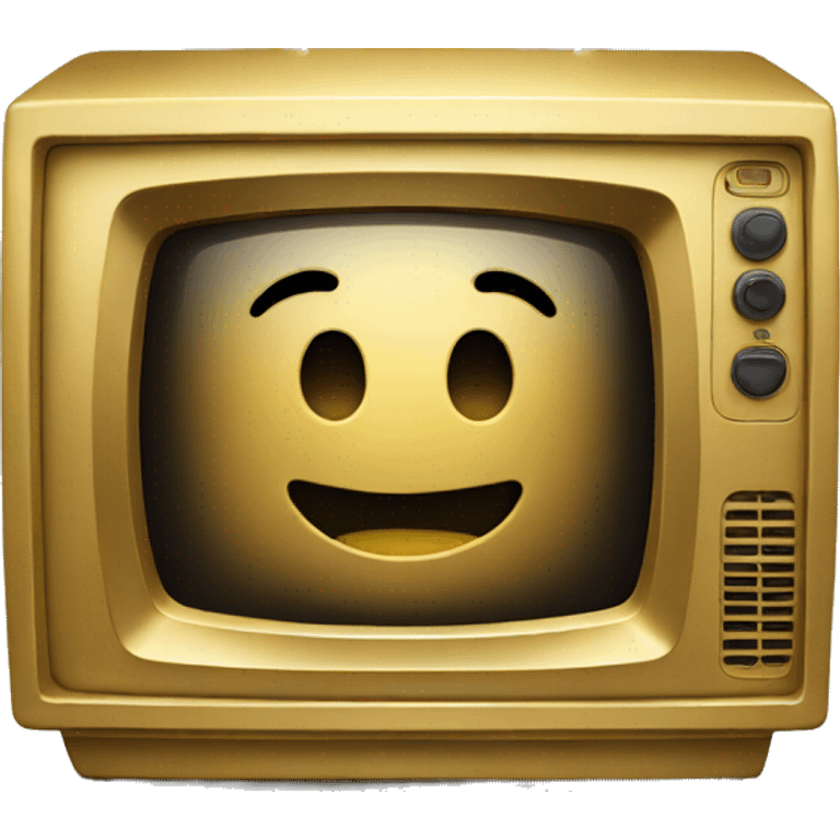 Gold tv emoji