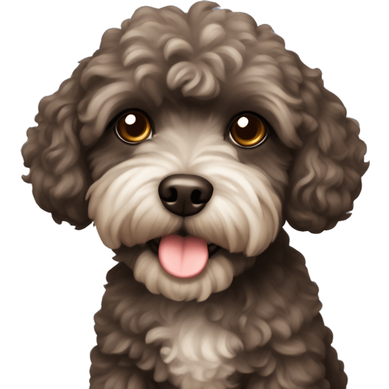 Dark brown malthepoo emoji