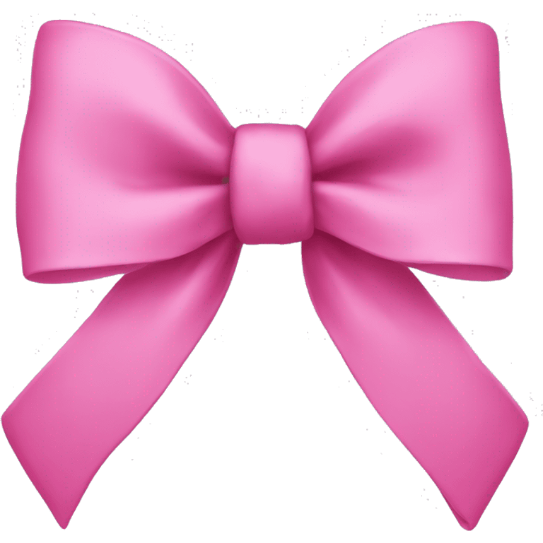 Pink bow emoji