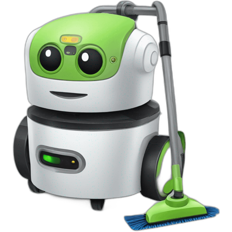 robot cleaner emoji