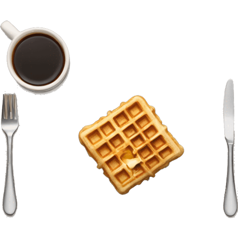 waffles on a Plate  emoji