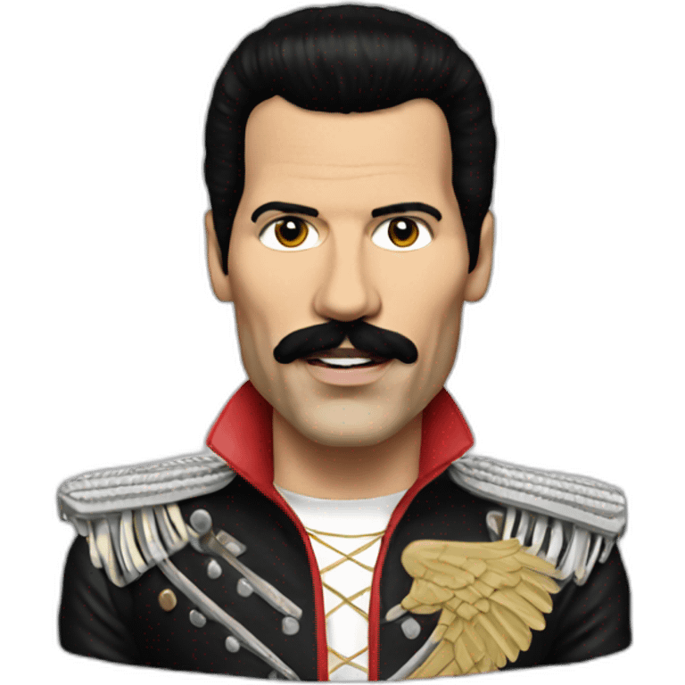 Freddie Mercury realistic  emoji