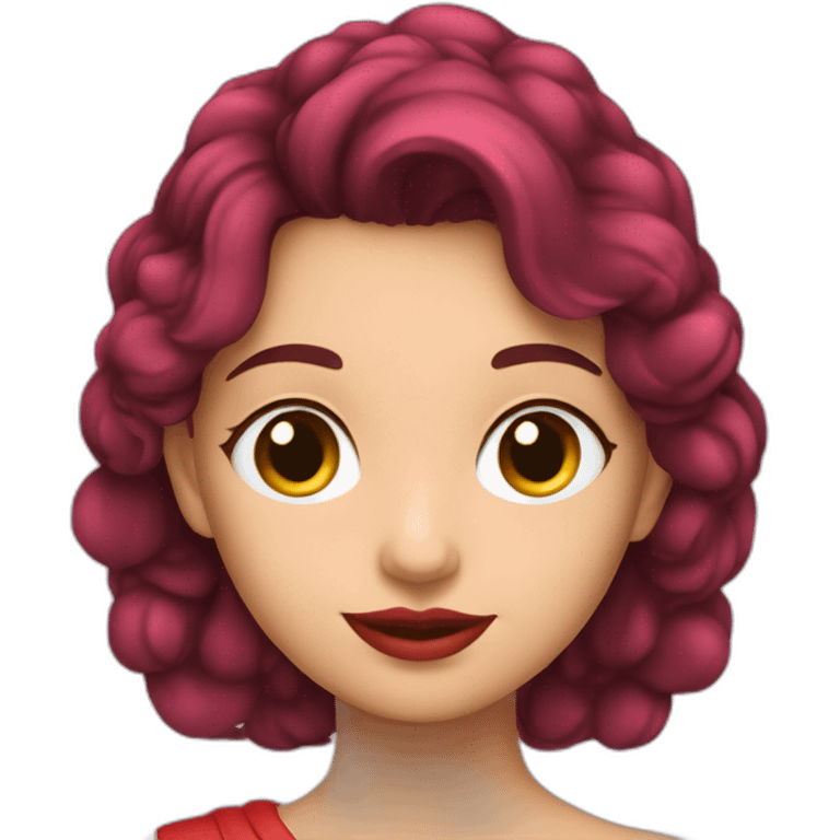 Paloma con el pico rojo  emoji