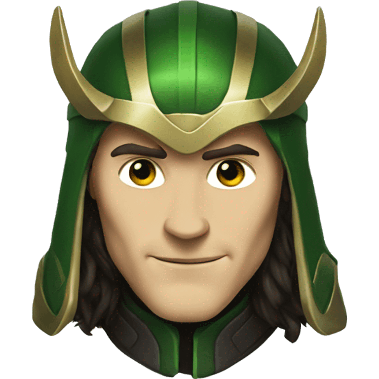 loki with helmet emoji