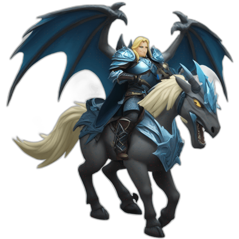 arthas riding sindragosa emoji