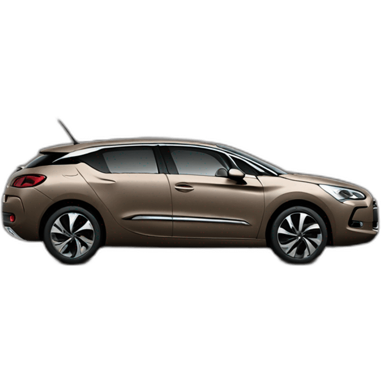 Citroën ds4 brown grey emoji