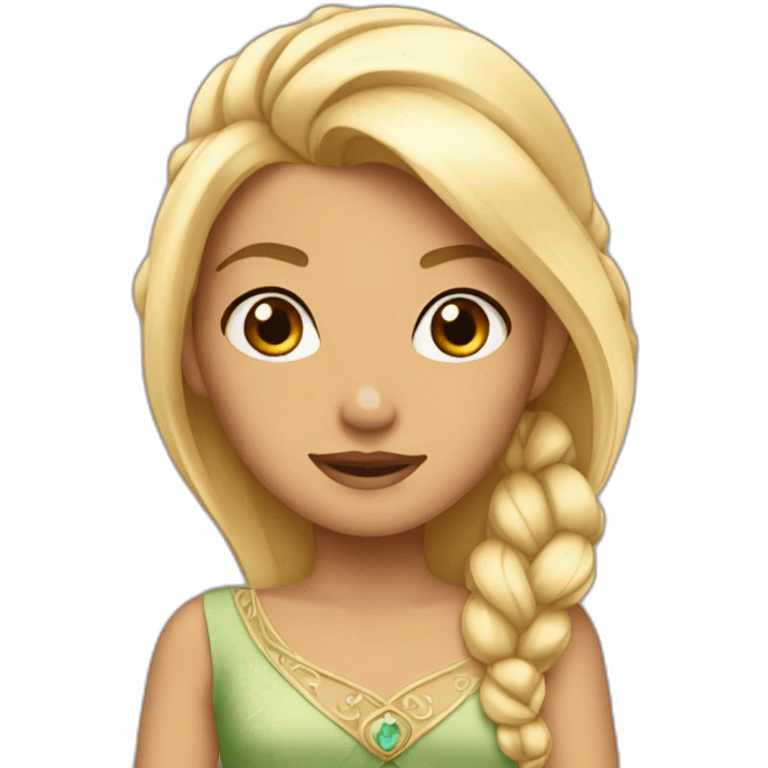 blonde Jasmine Princess emoji