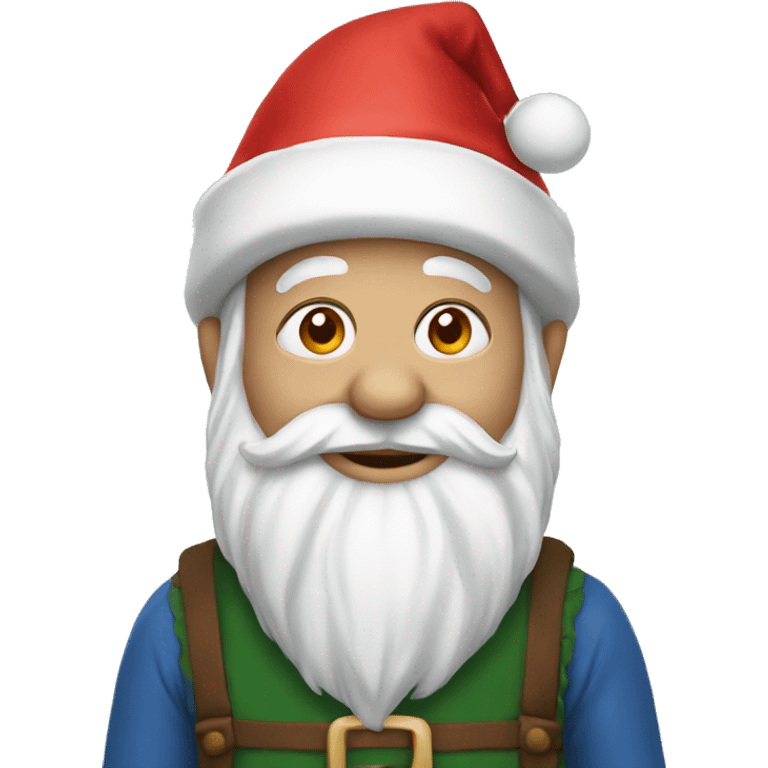 Christmas gnome emoji