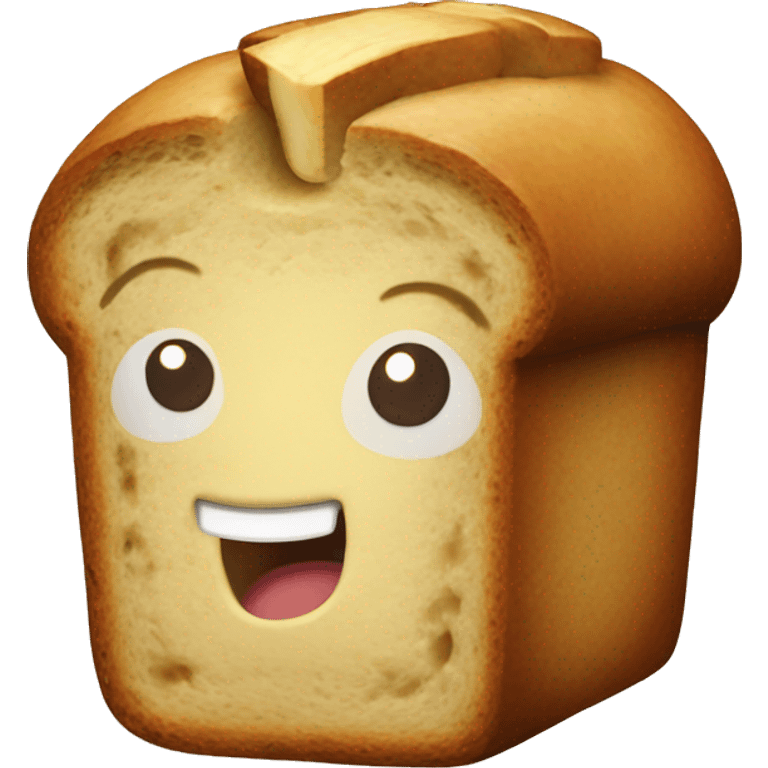 cute banana bread emoji