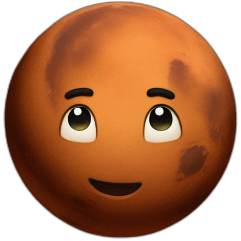 mars on earth emoji