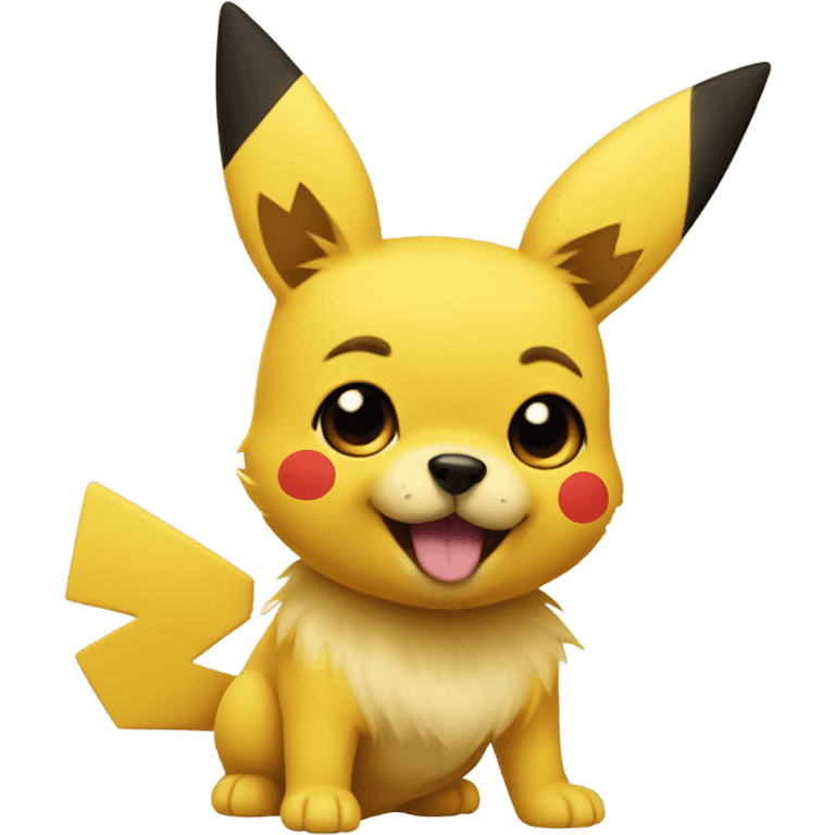 dog pikachu emoji