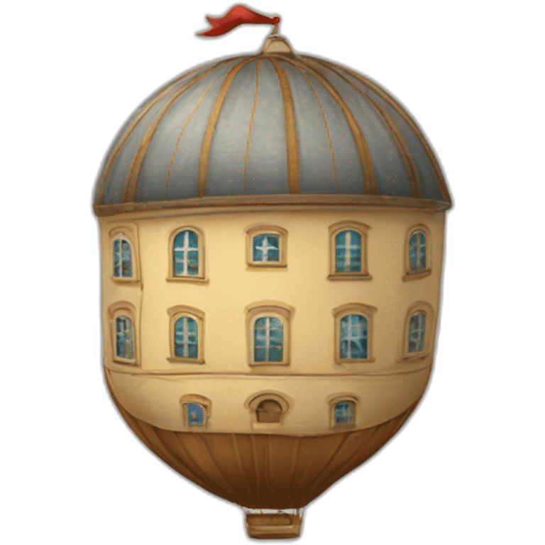 Maison ballon emoji