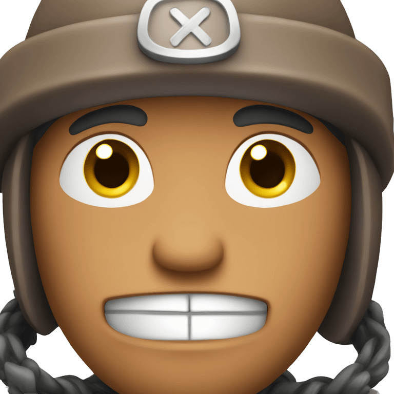 Chopper cute face emoji