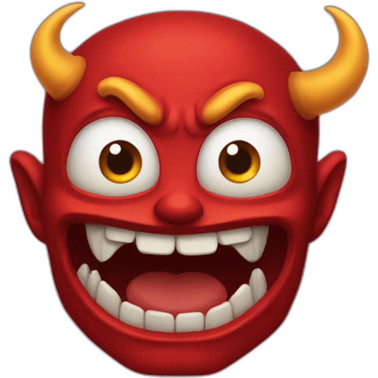 Diable qui rigole emoji