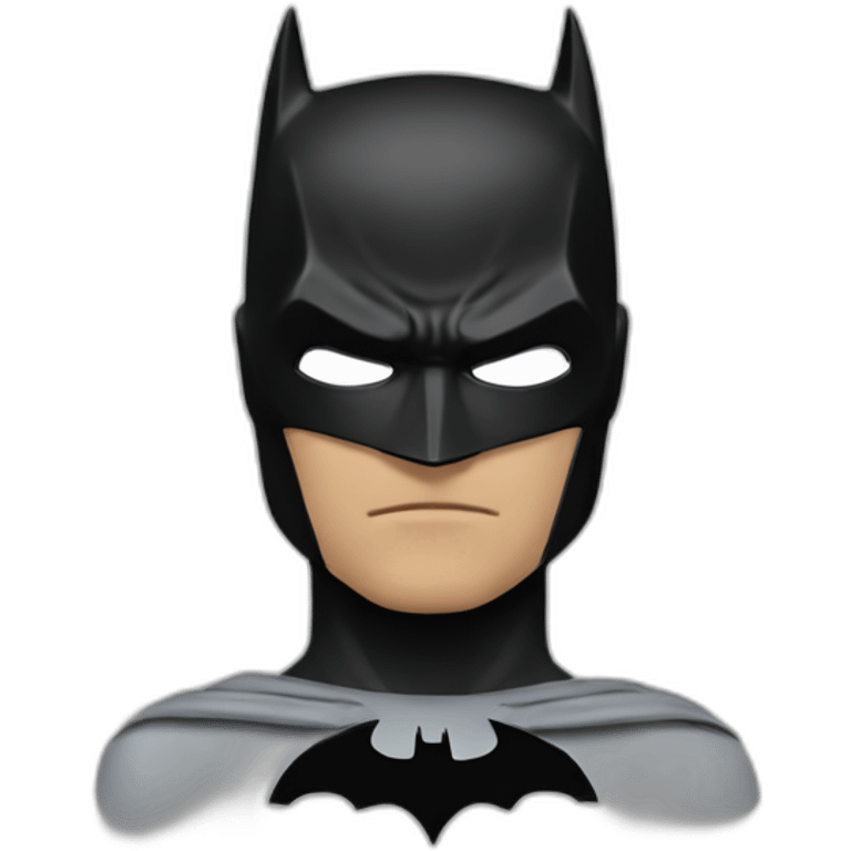 The batman emoji