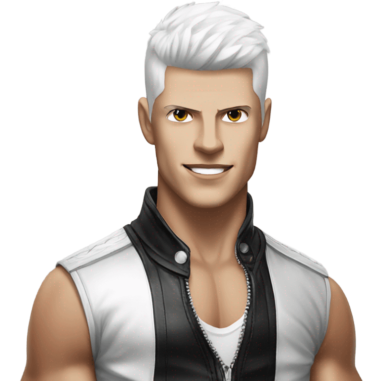 Cody Rhodes with white husky emoji