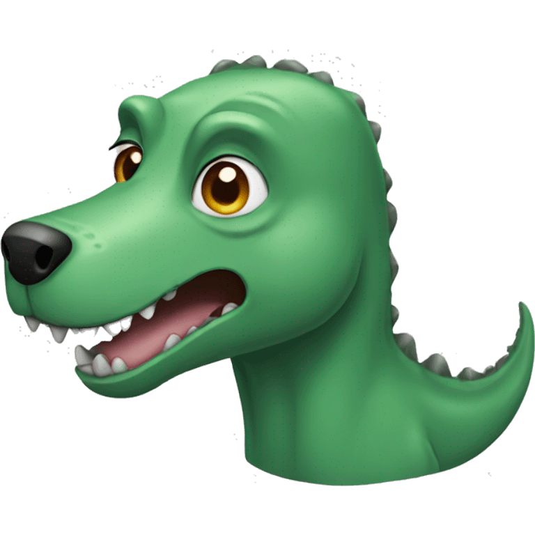 dog dinosaur  emoji