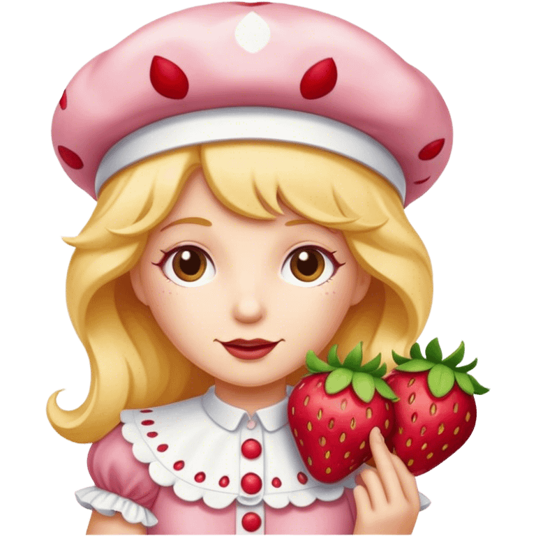 strawberry Shortcake character emoji