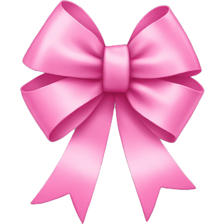 pink bow emoji