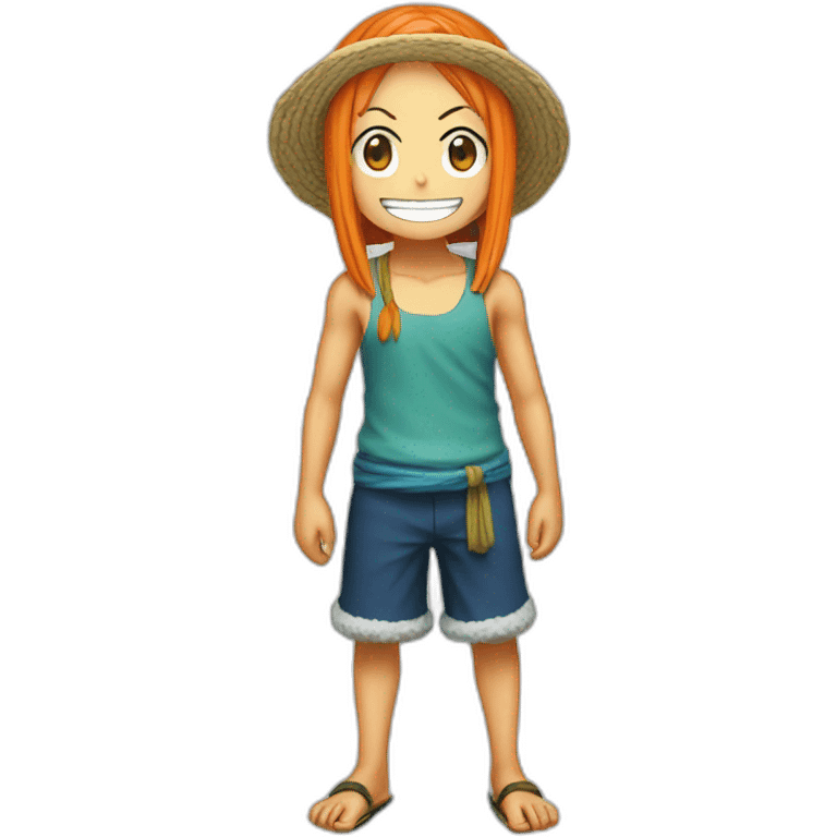 Nami one piece emoji