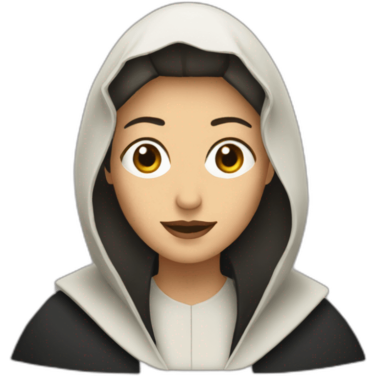 Monja enana emoji