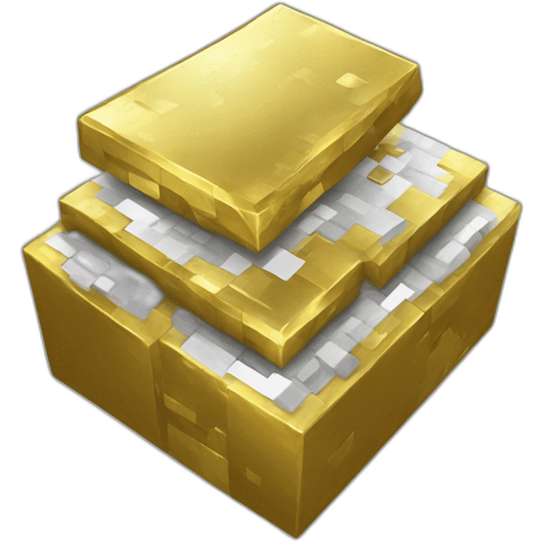 minecraft-Ingot-gold emoji