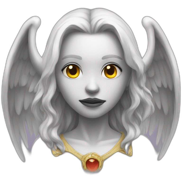 half demon half angel emoji