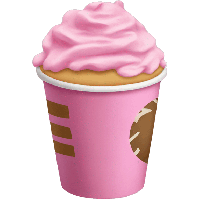 Pink Starbucks  emoji