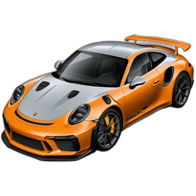 Porsche 911 gt3rs type 992 emoji