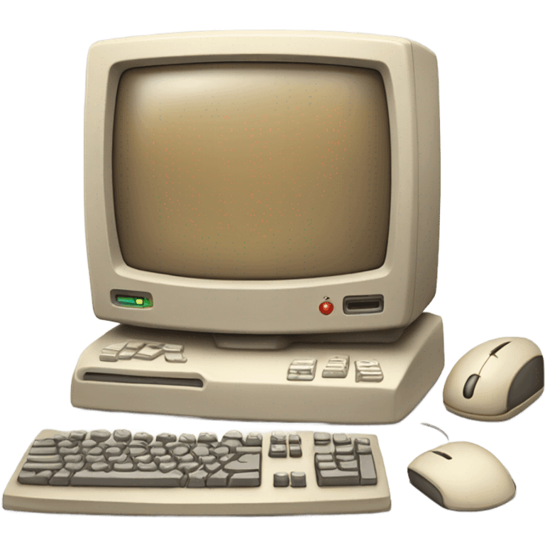 old personal compu emoji