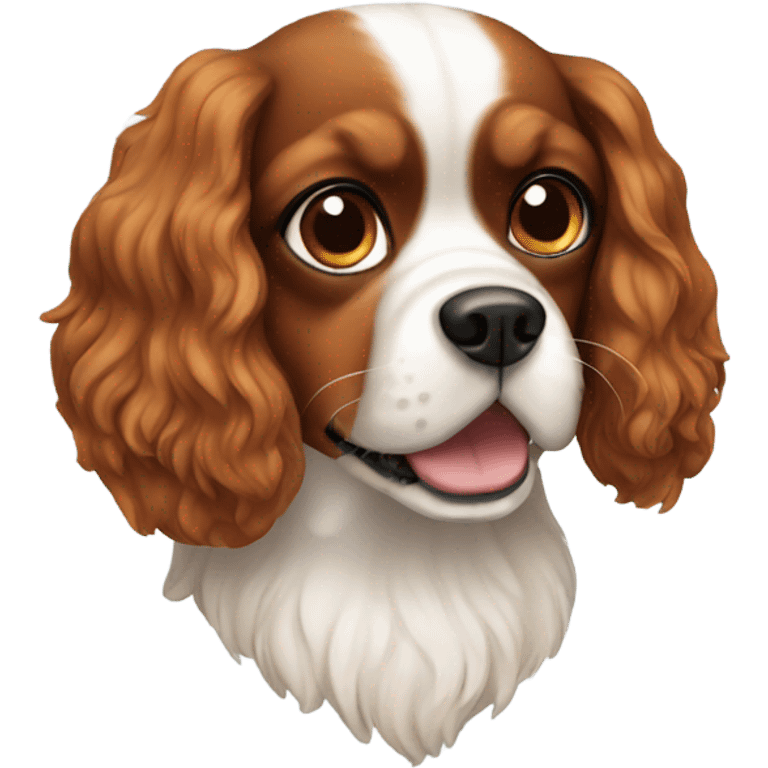 dog cavalier emoji