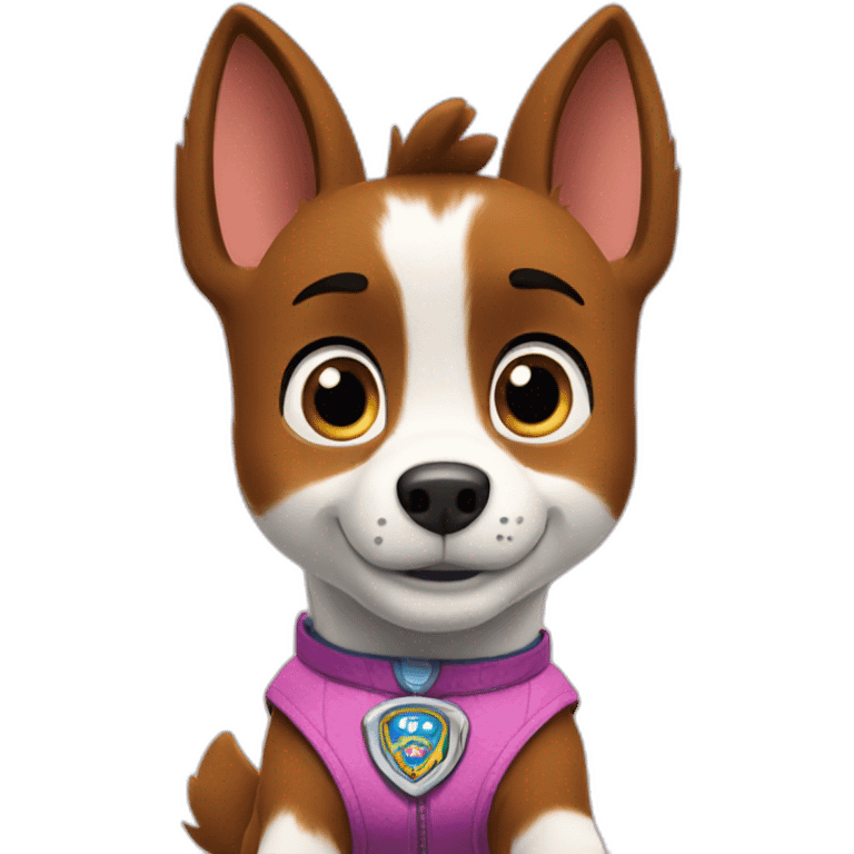 Skye paw patrol emoji