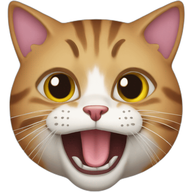 cat-with-open-mouth emoji