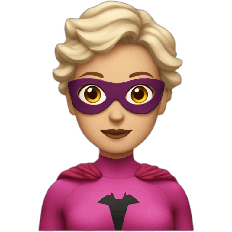 superhero mom emoji