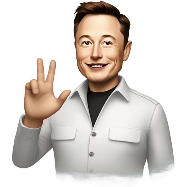 Elon musk salute  emoji