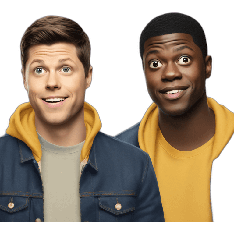 Colin Jost and Michael Che emoji