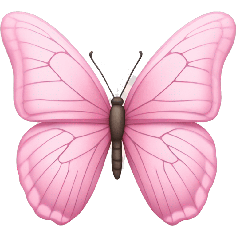 Light pink butterfly emoji