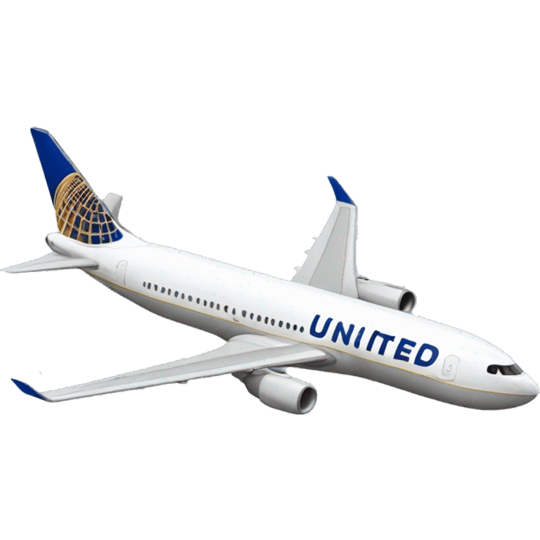 United airlines plane emoji