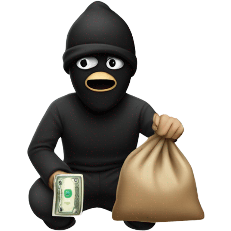 Robber old emoji  emoji