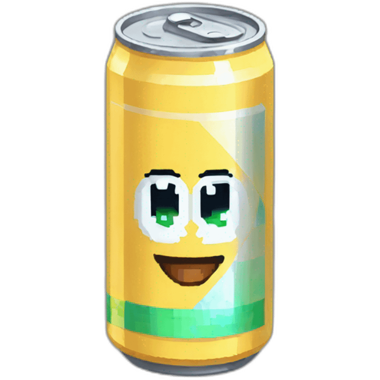 Energydrink pixel art emoji