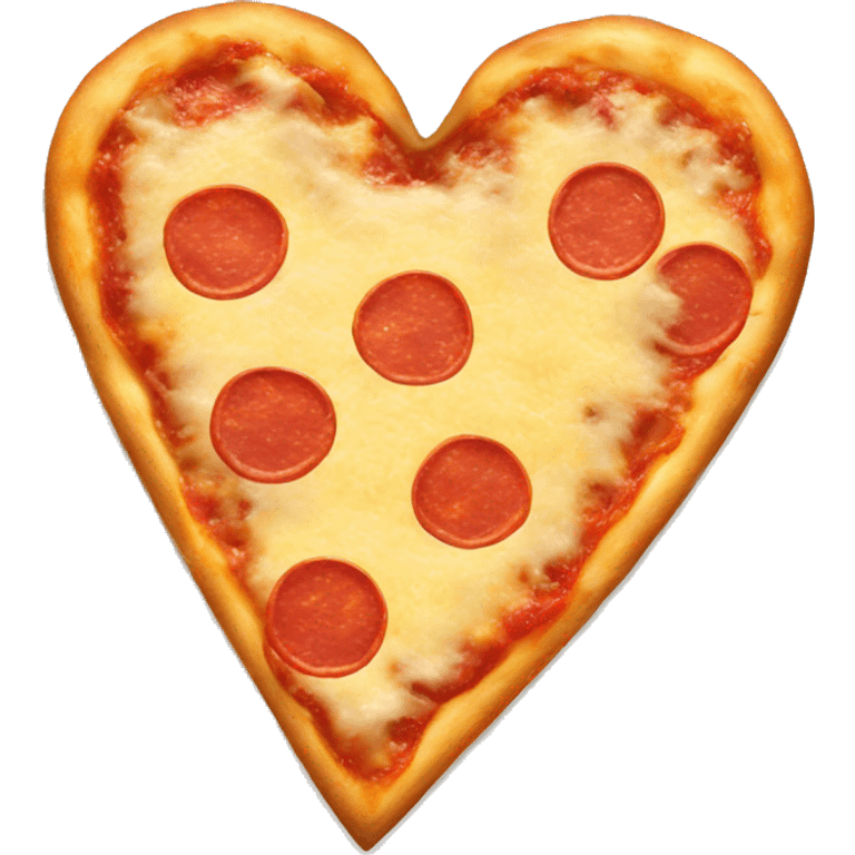 Cheese pizza heart  emoji