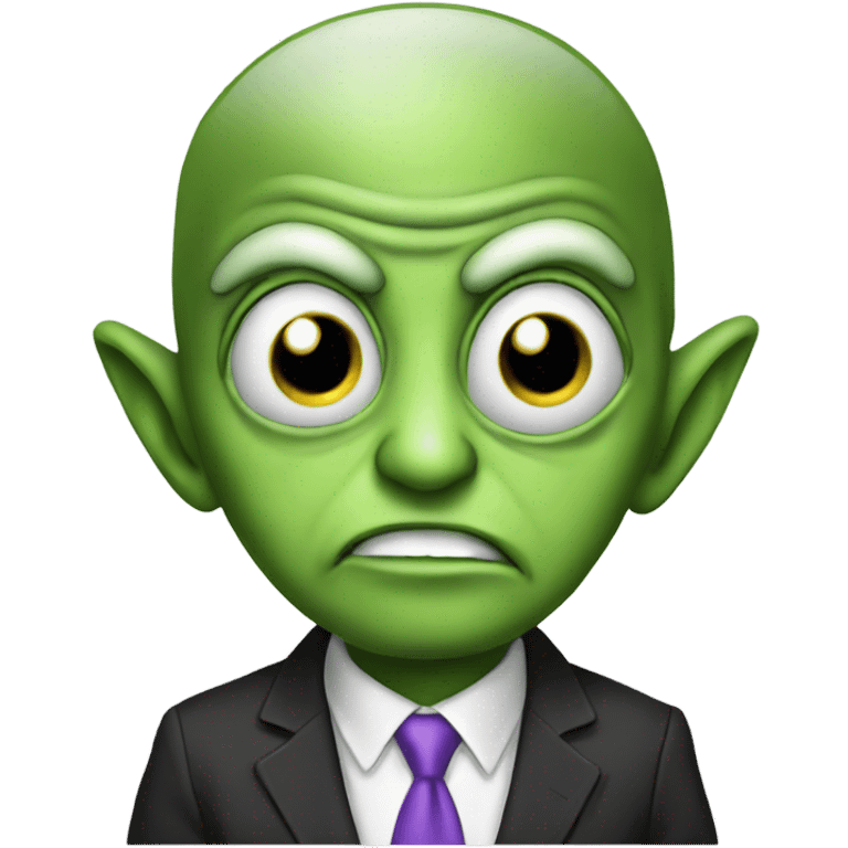 Alien Trump emoji