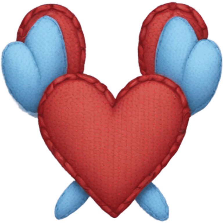 Stitch hearts emoji